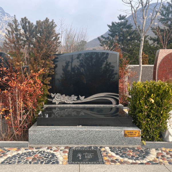 莲花山福祥园传统立碑