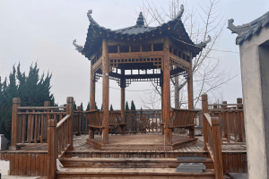 青龙岗纪念园景观图