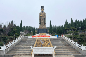 皇帝岭陵园景观图