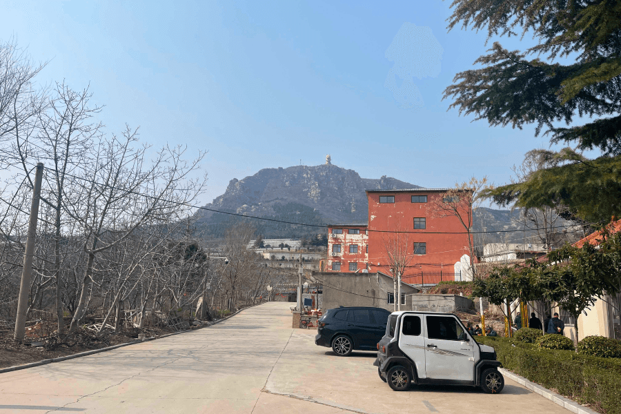 始祖山陵园景观图