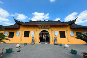 上海市浦东区川沙寺川沙寺大门图